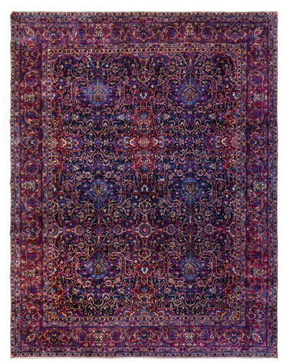 Antique Yezd Kerman Handwoven Traditional Rug