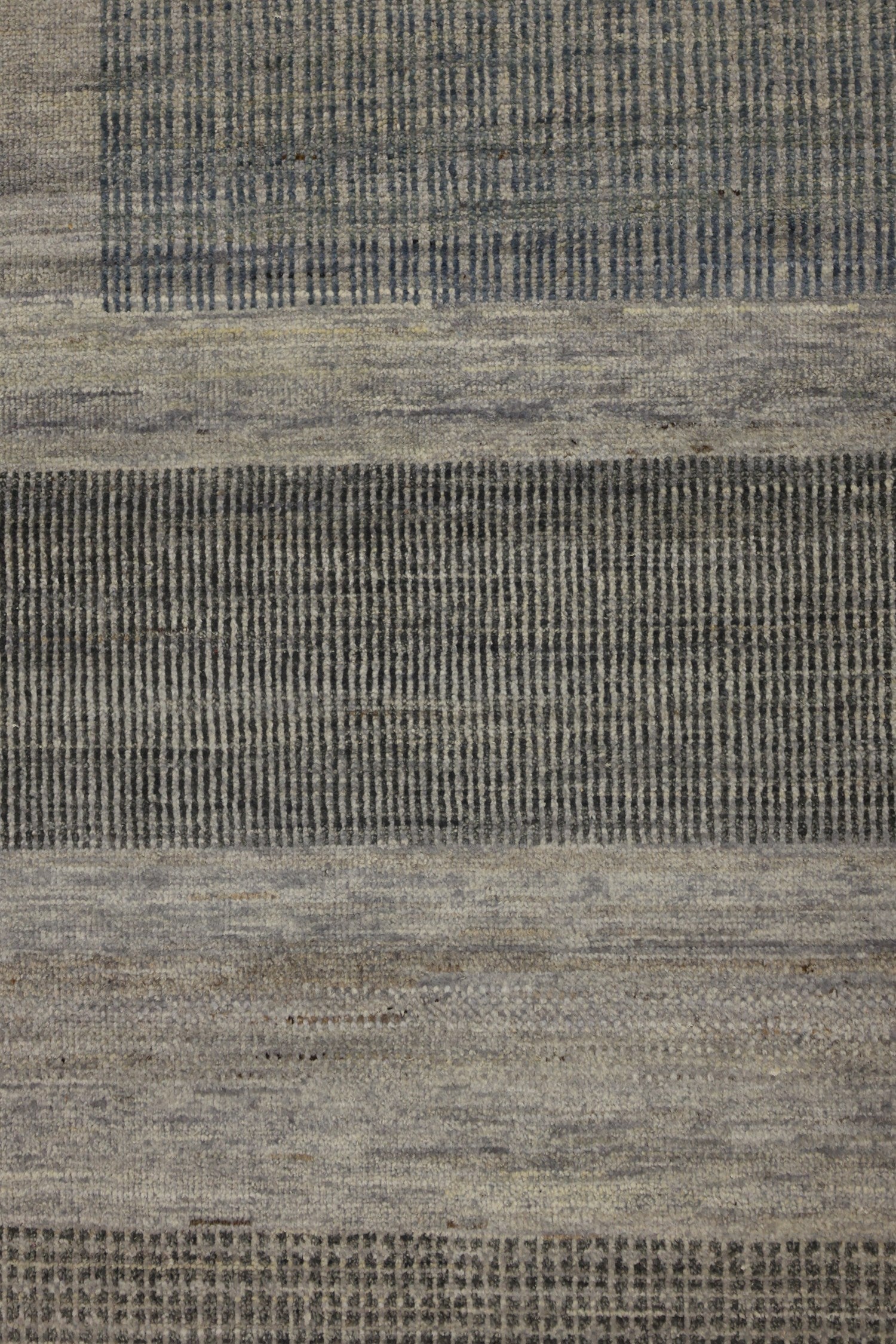 Abstract Plaid Handwoven Transitional Rug, J73000