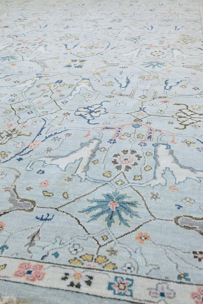 Arabesque Handwoven Transitional Rug, J70347
