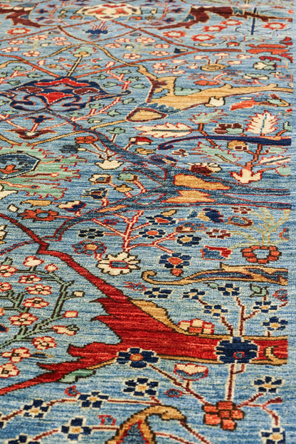 Arabesque Handwoven Transitional Rug, J81086