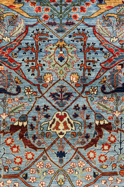 Arabesque Handwoven Transitional Rug, J81086