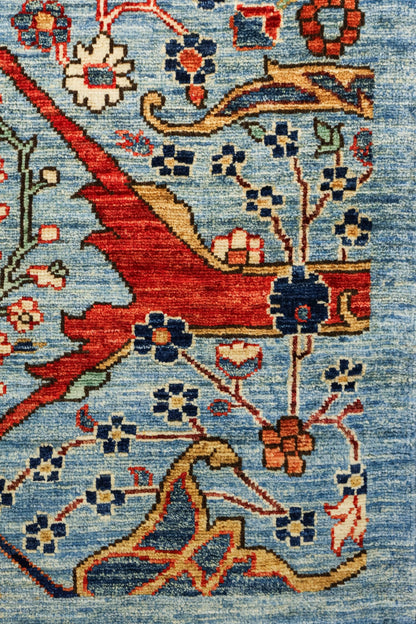 Arabesque Handwoven Transitional Rug, J81086