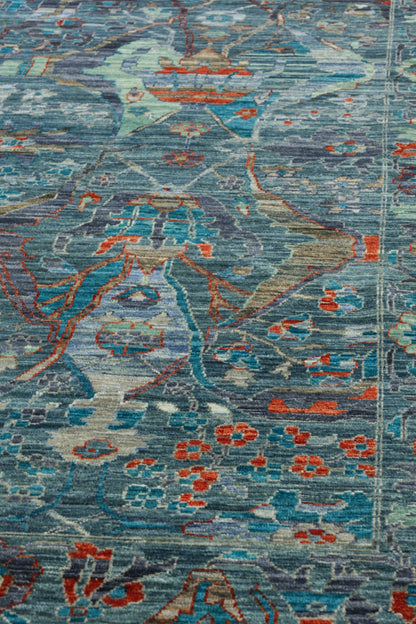 Arabesque Handwoven Transitional Rug, J81104