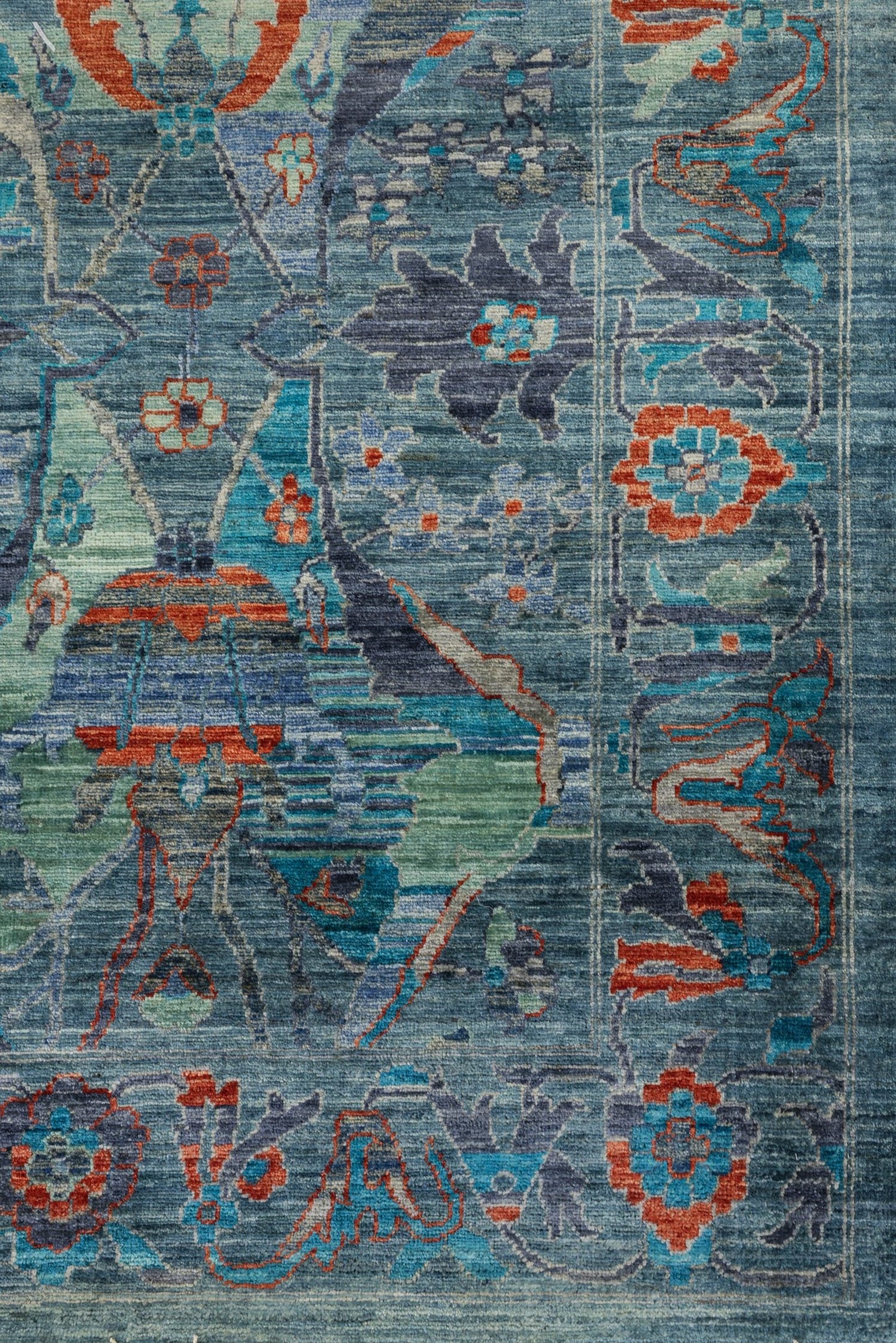 Arabesque Handwoven Transitional Rug, J81104