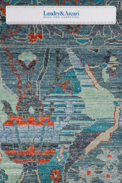 Arabesque Handwoven Transitional Rug, J81104