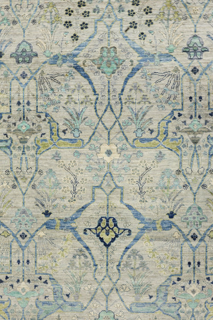 Arabesque Bijar Handwoven Transitional Rug, J81079