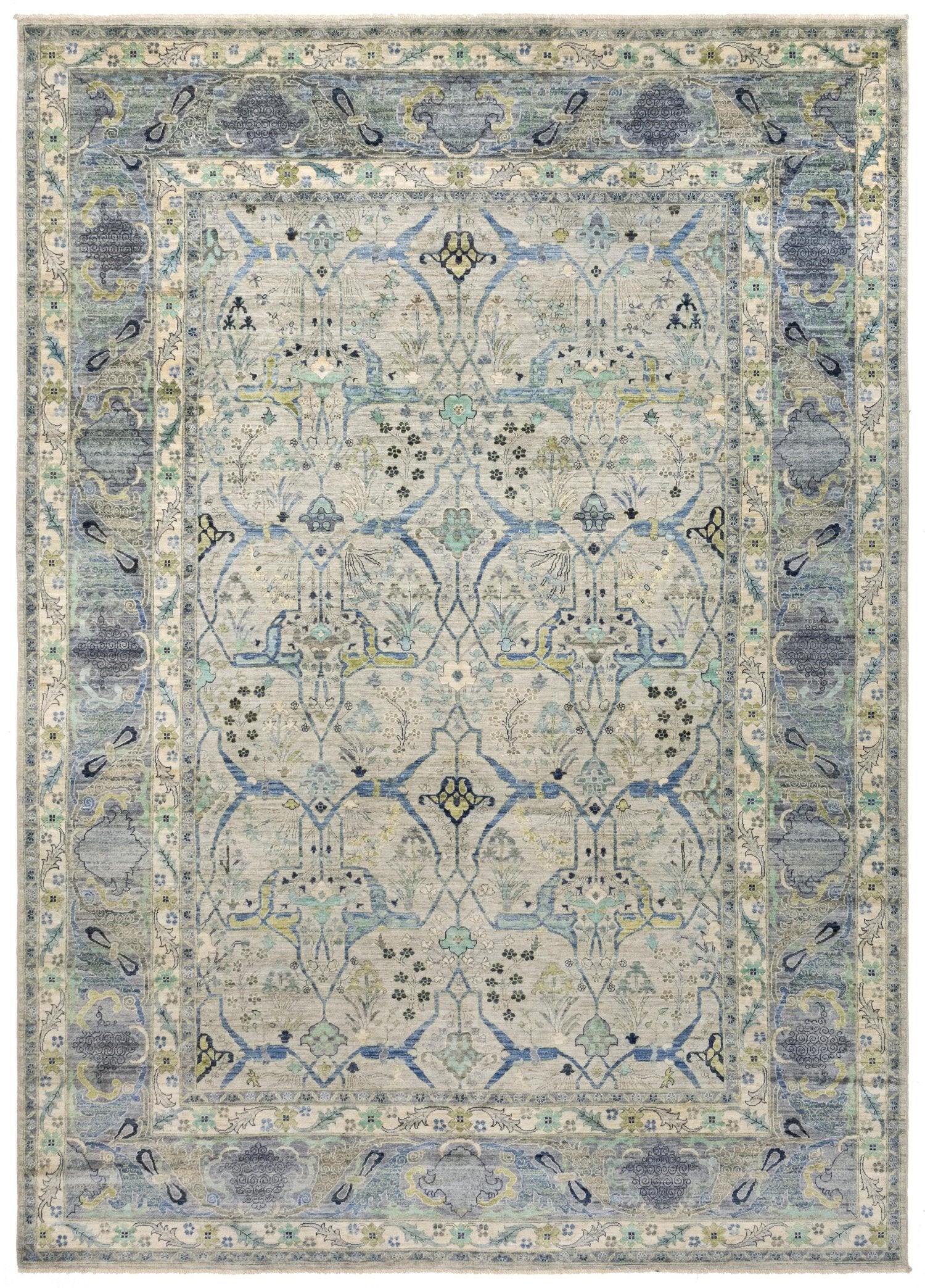 Arabesque Bijar Handwoven Transitional Rug | Landry & Arcari – Landry ...