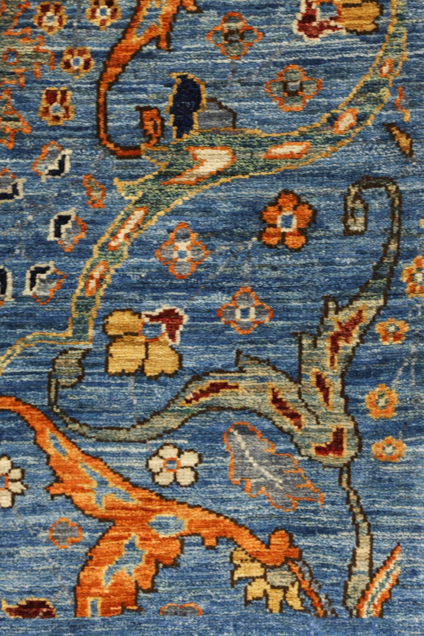 Arabesque Tabriz Handwoven Transitional Rug, J81047