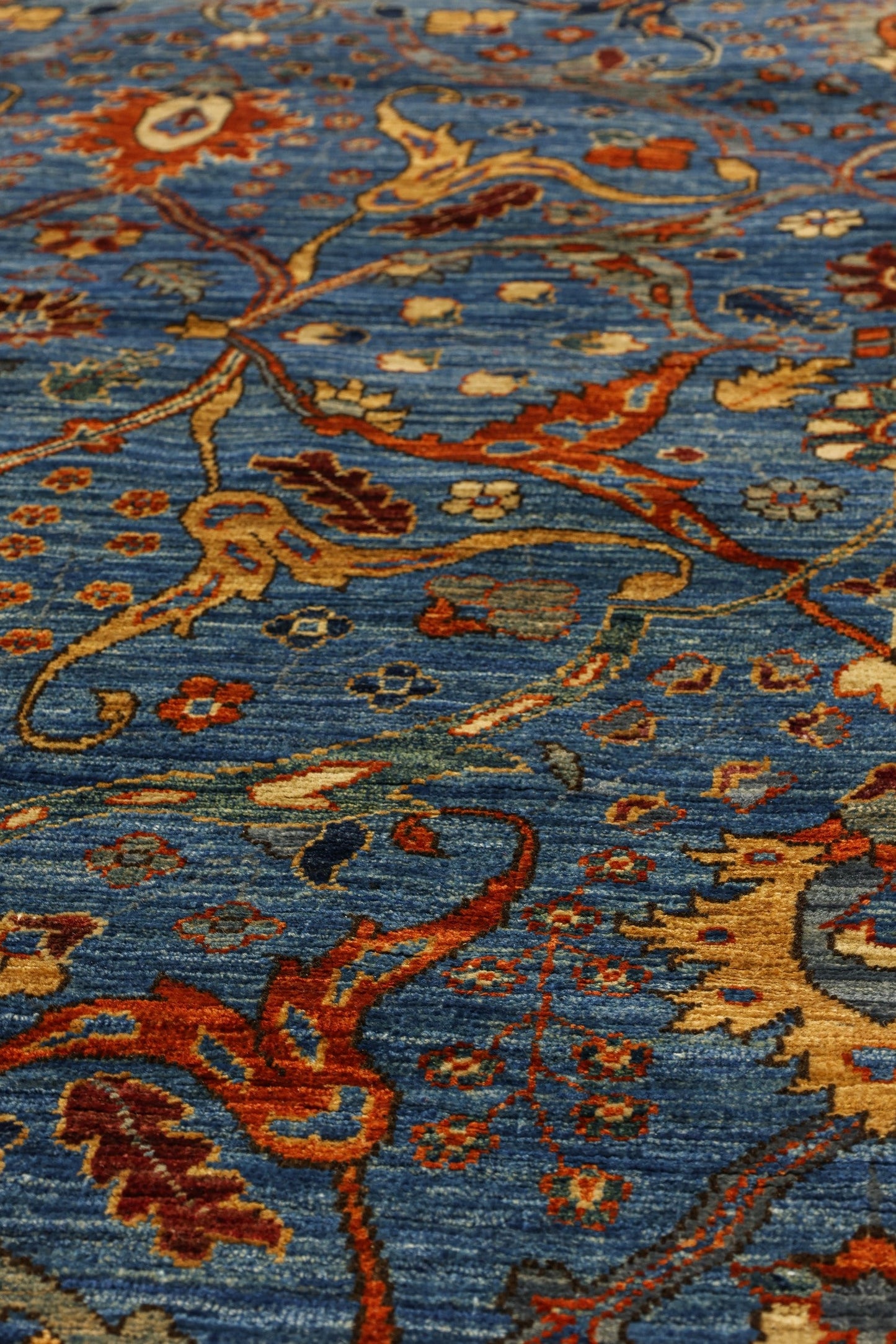 Arabesque Tabriz Handwoven Transitional Rug, J81123