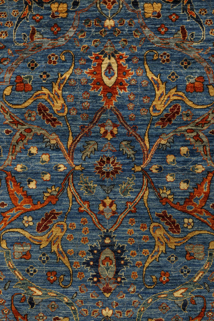 Arabesque Tabriz Handwoven Transitional Rug, J81123