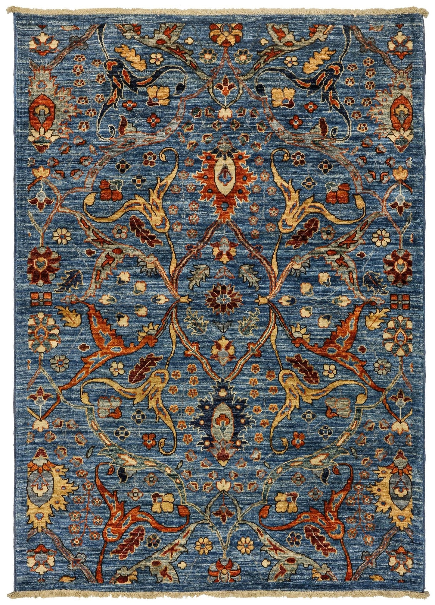 Arabesque Tabriz Handwoven Transitional Rug