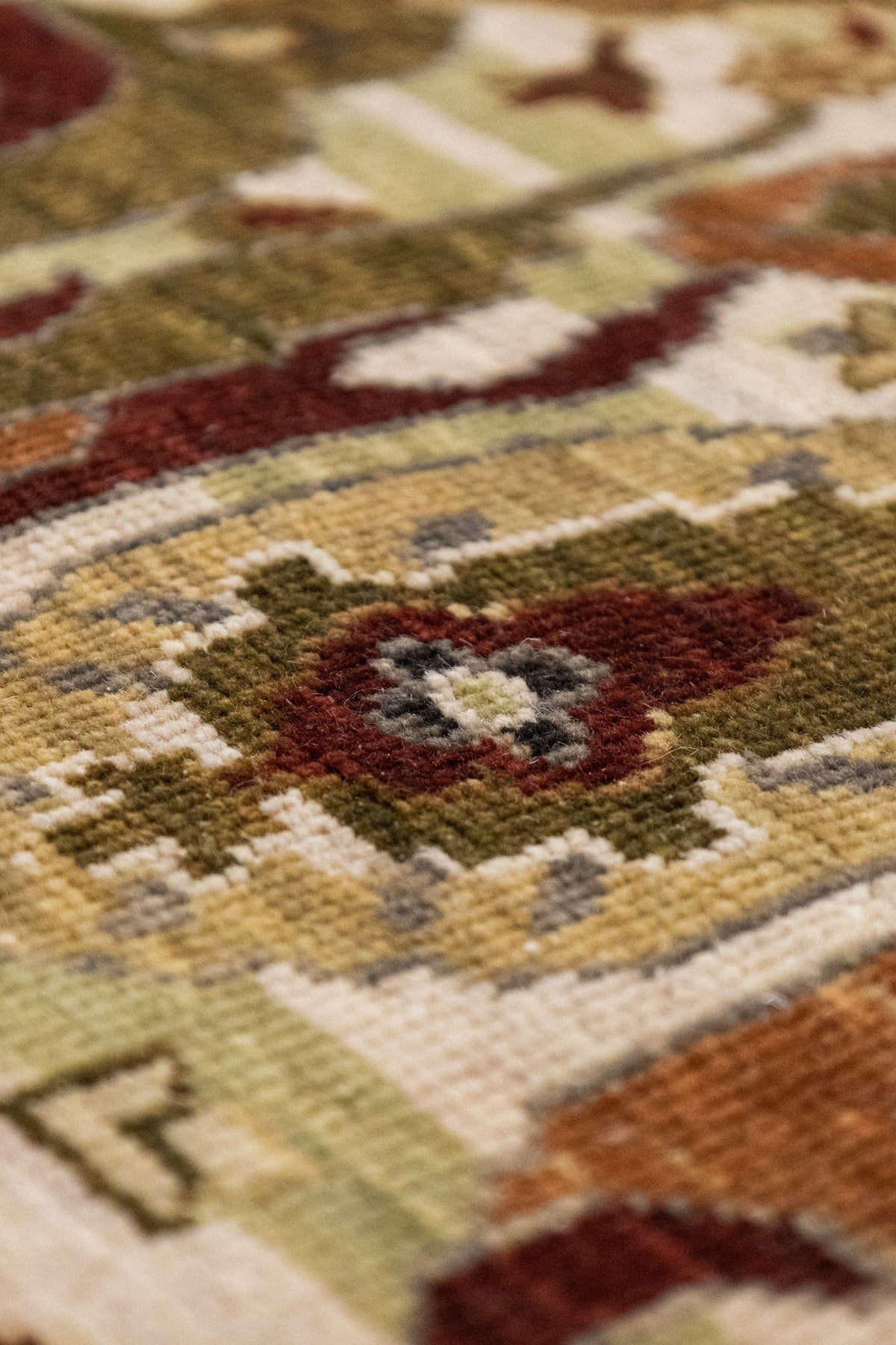 Armenian Dragon Handwoven Transitional Rug, J89836