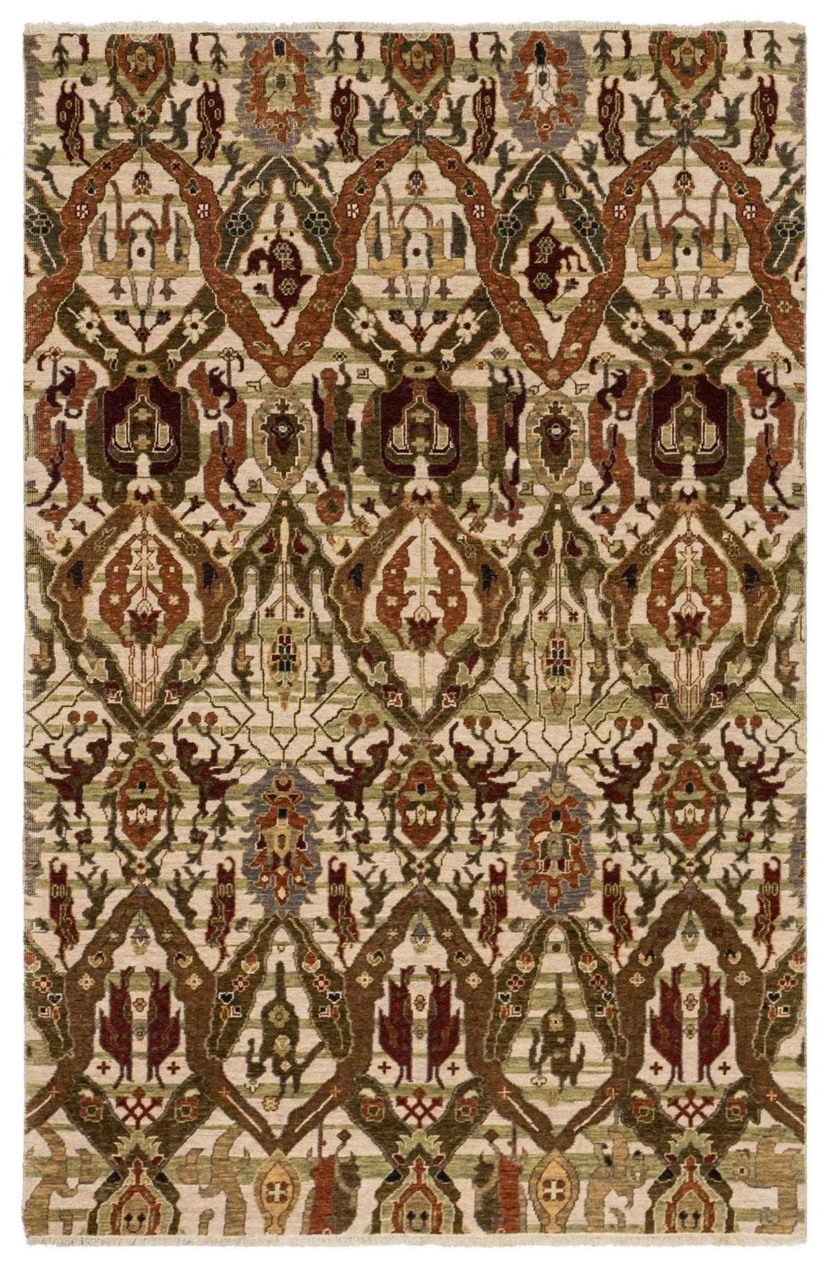 Armenian Dragon Handwoven Transitional Rug