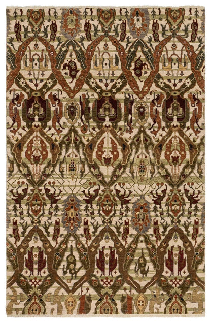 Armenian Dragon Handwoven Transitional Rug