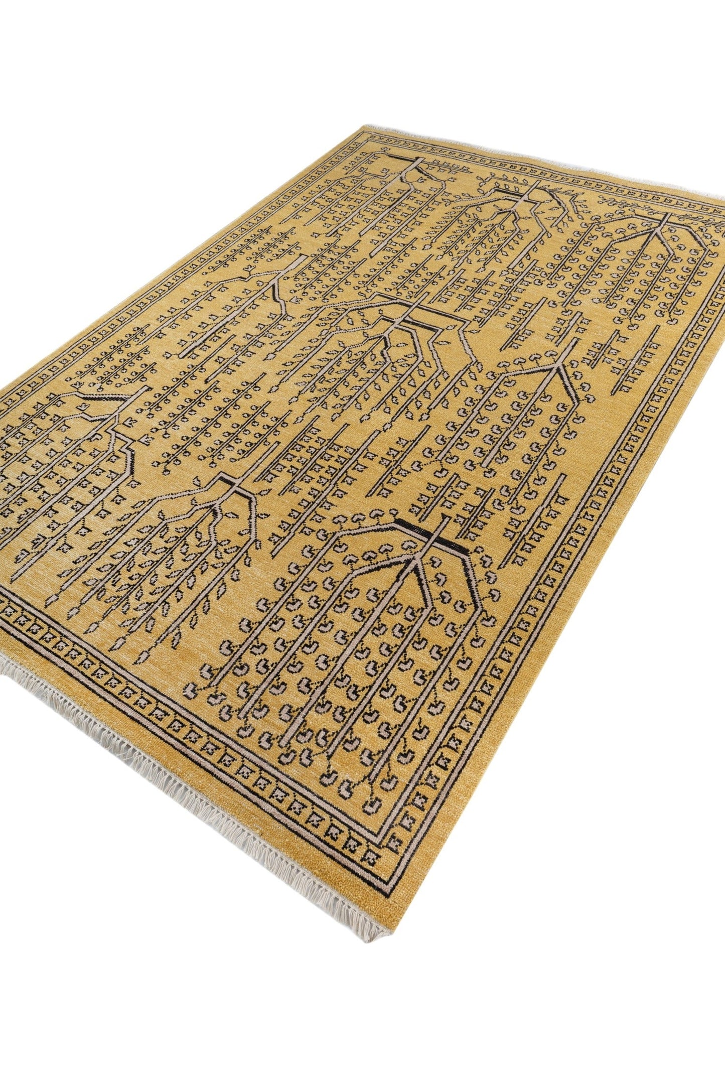 Bakshaish Tree Handwoven Transitional Rug, J87595