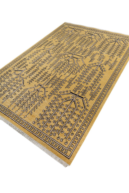 Bakshaish Tree Handwoven Transitional Rug, J87595