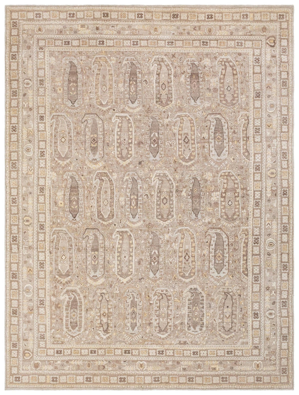 Boteh Handwoven Transitional Rug, J80928