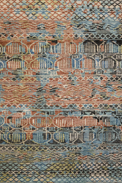 Chainwave Handwoven Transitional Rug, J88131
