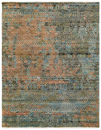 Chainwave Handwoven Transitional Rug