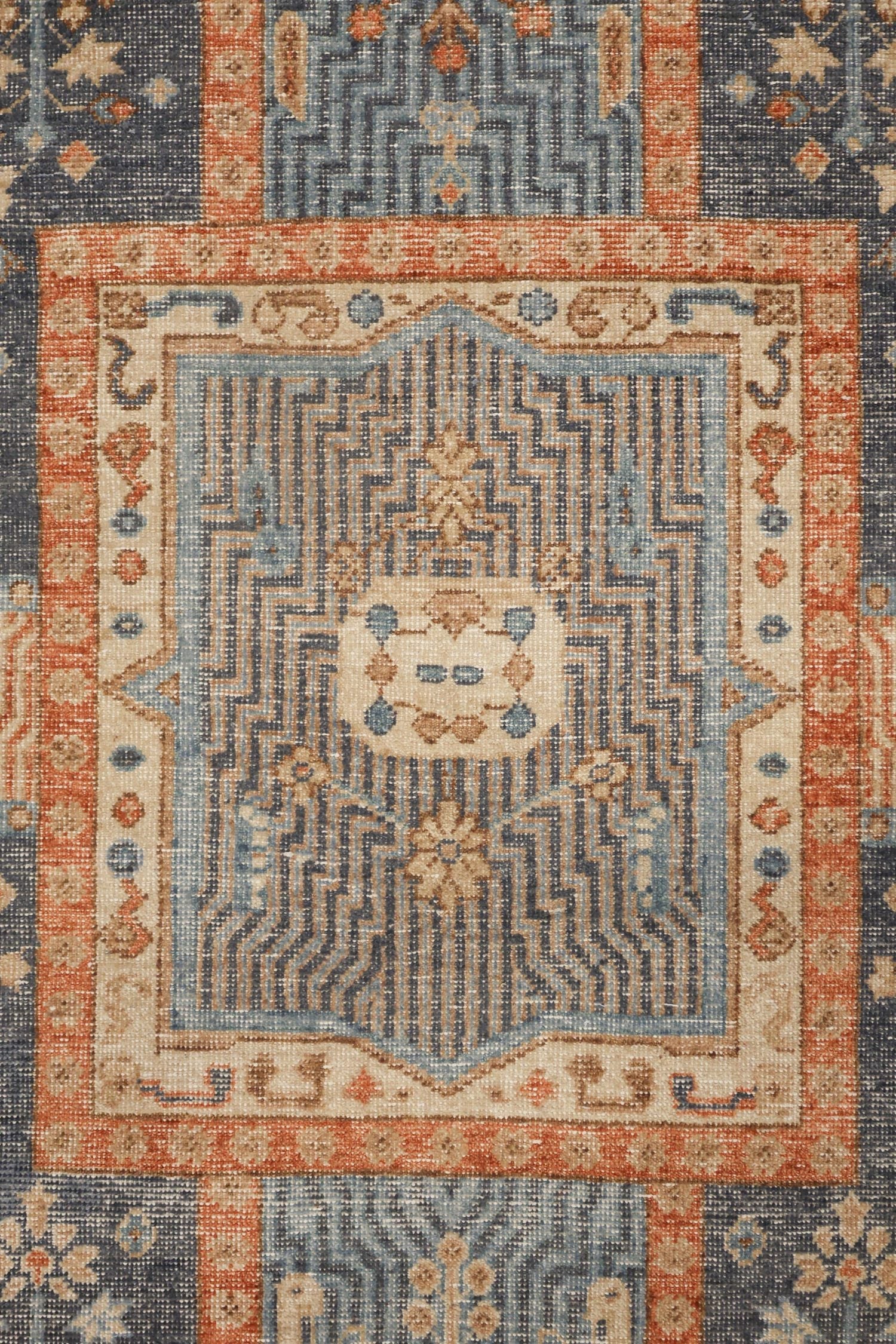 Classical Garden Handwoven Transitional Rug, J72983