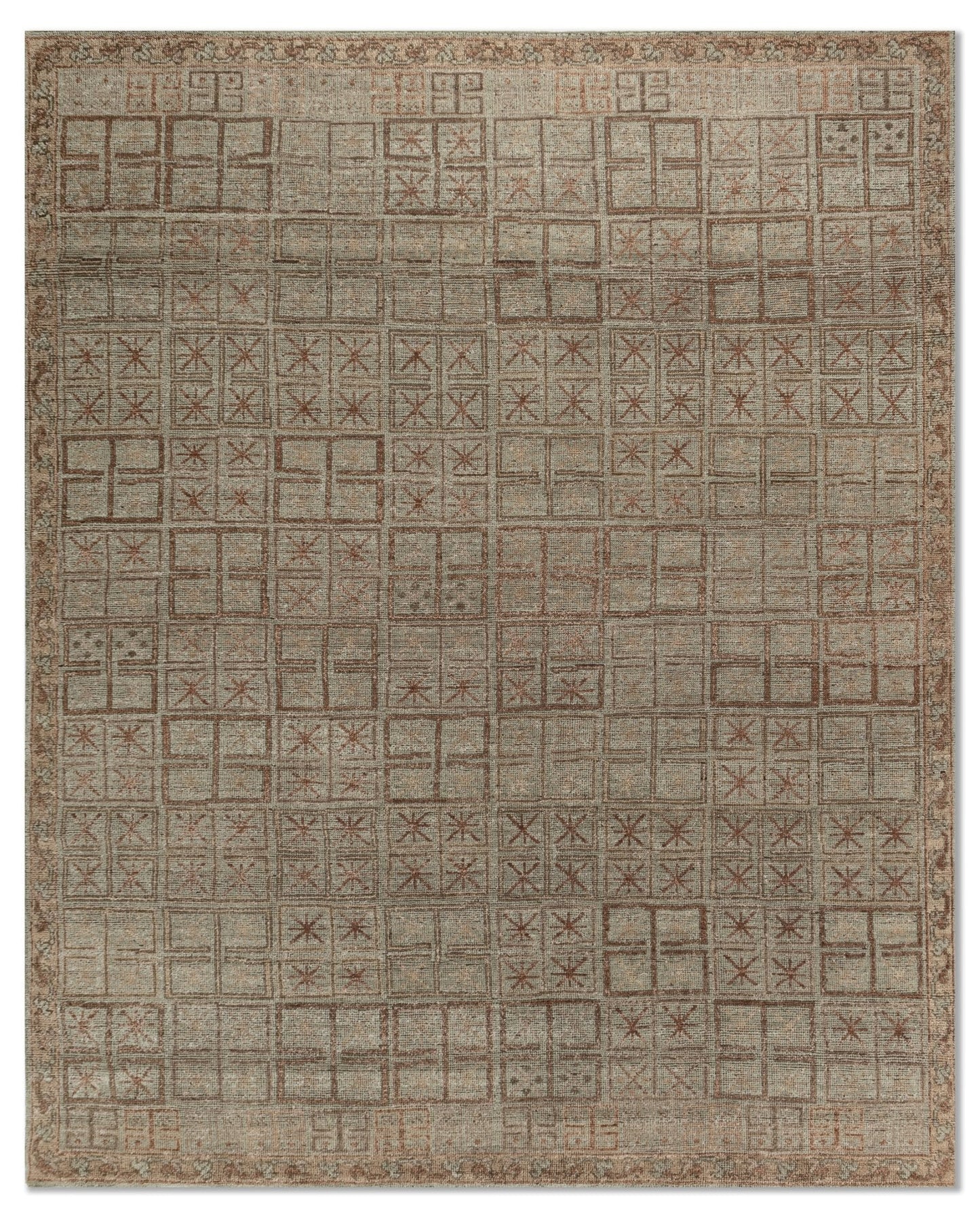  East Anatolia Handwoven Transitional Rug