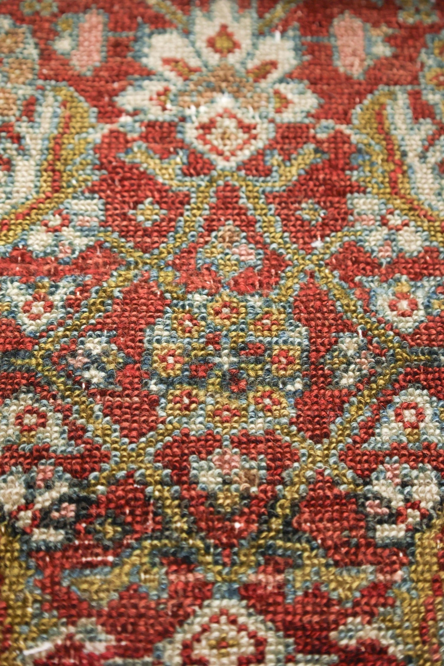 Vintage Engelis Handwoven Transitional Rug, J75880