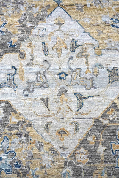 Erased Agra Handwoven Transitional Rug, J70290