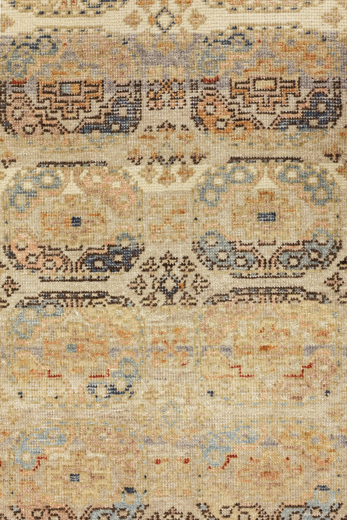 Ersari Gul Handwoven Transitional Rug, J80617