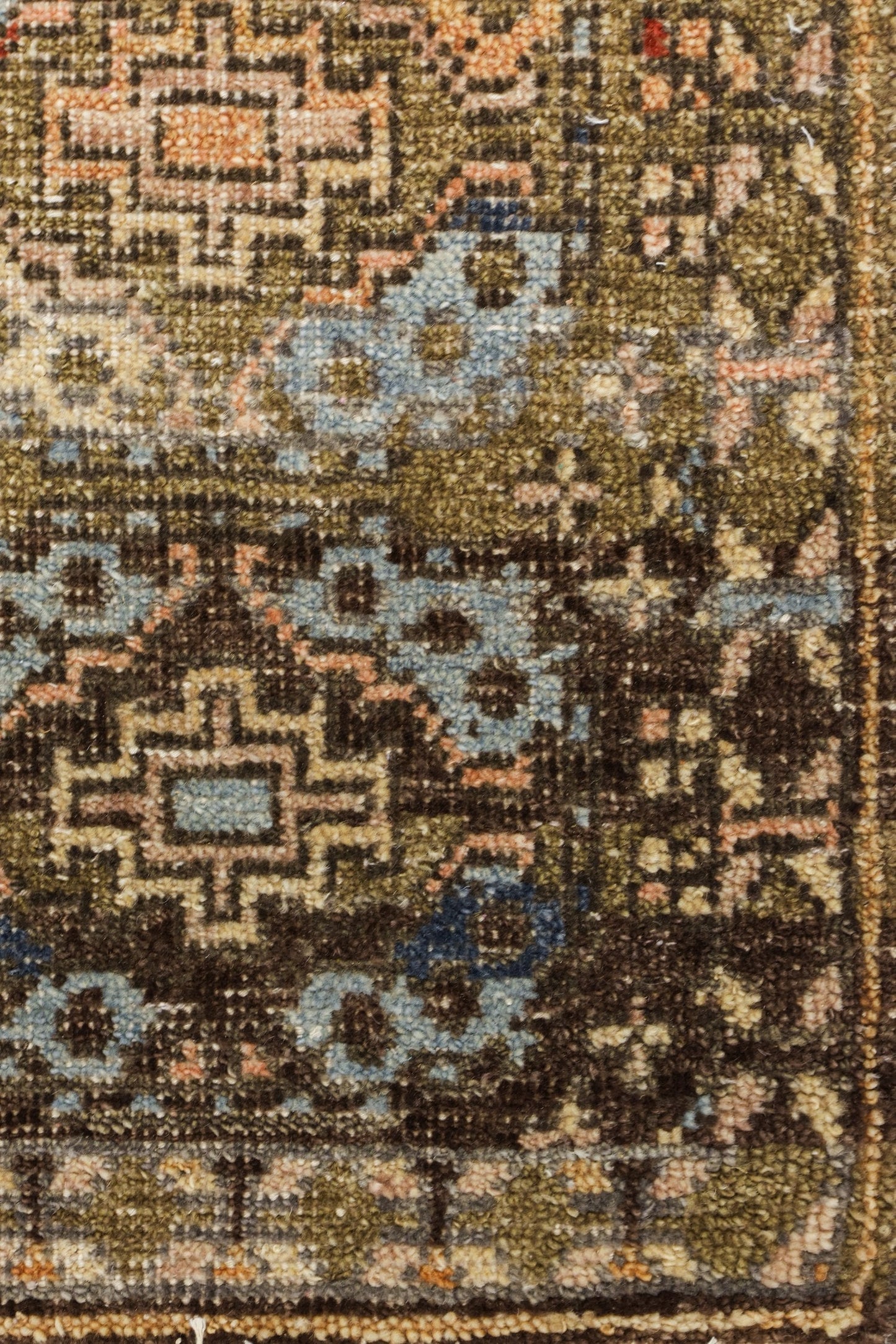 Ersari Gul Handwoven Transitional Rug, J80619