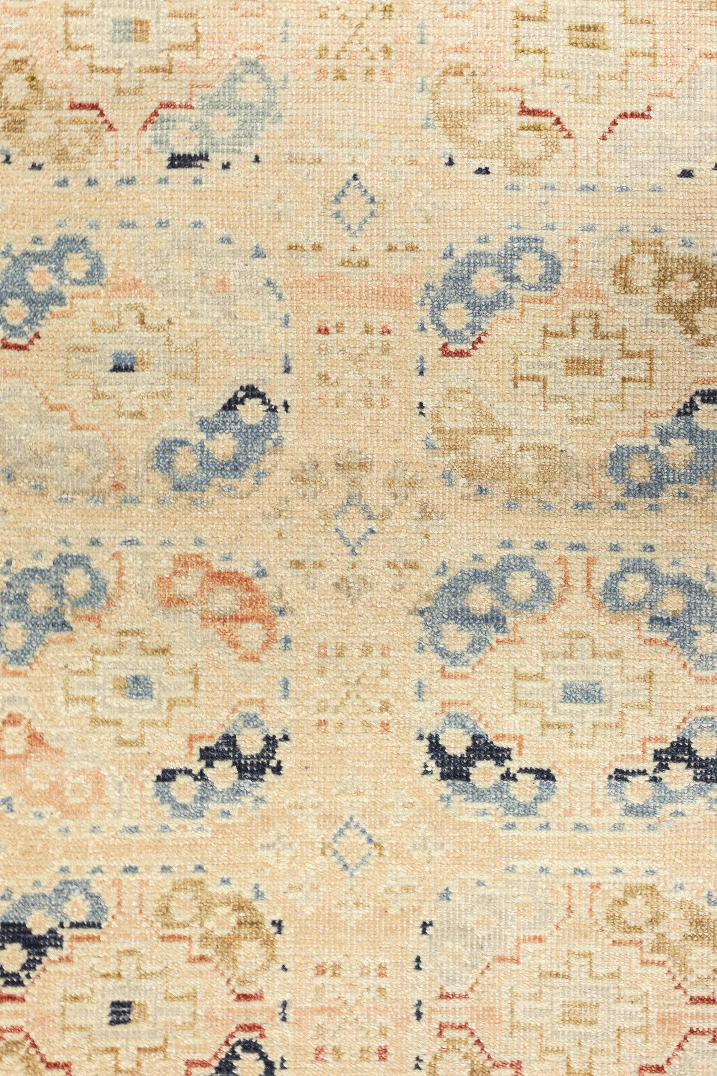Ersari Gul Handwoven Transitional Rug, J80635