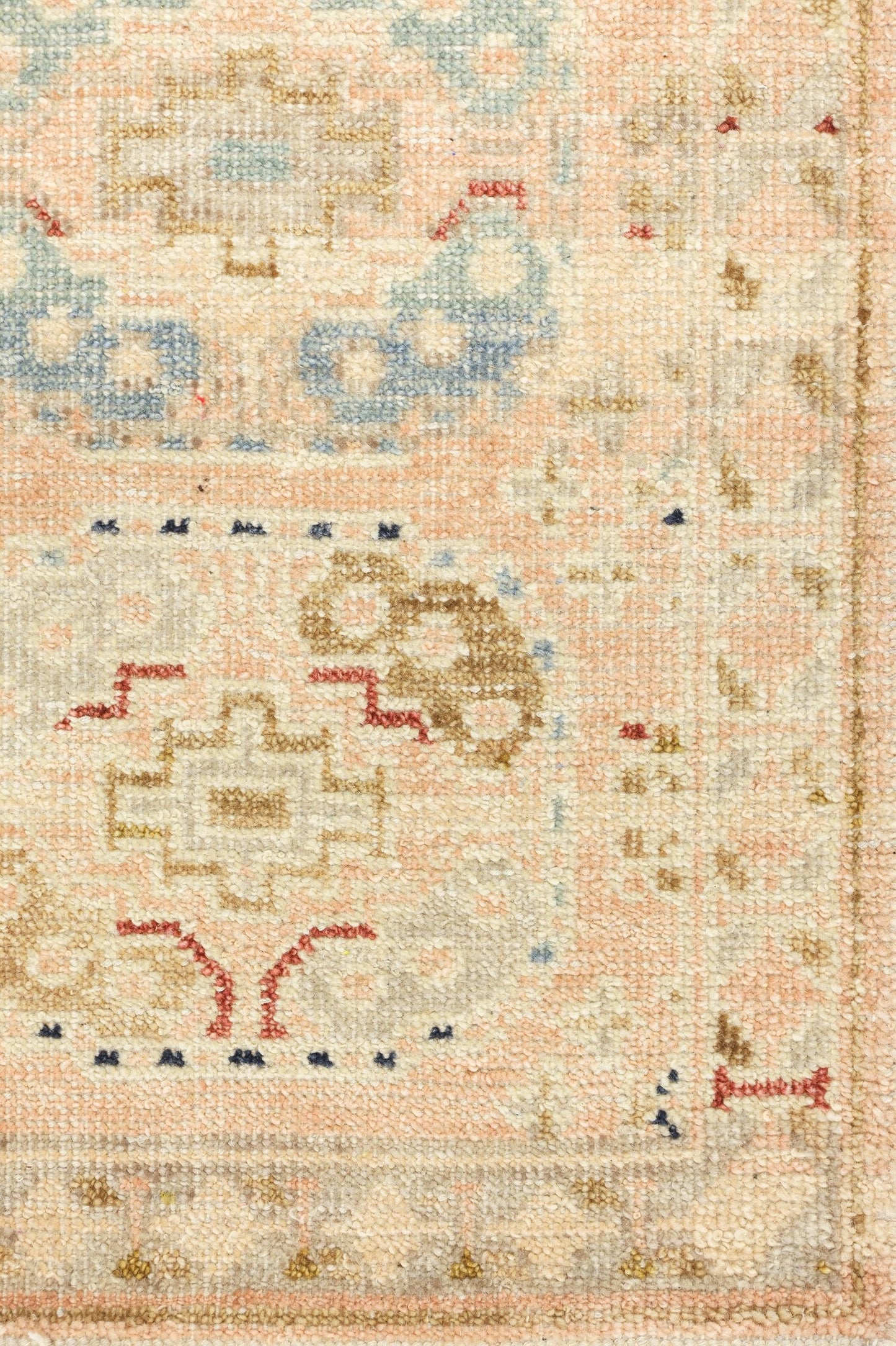 Ersari Gul Handwoven Transitional Rug, J80635