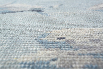 Fish School Handwoven Transitional Rug, J87612