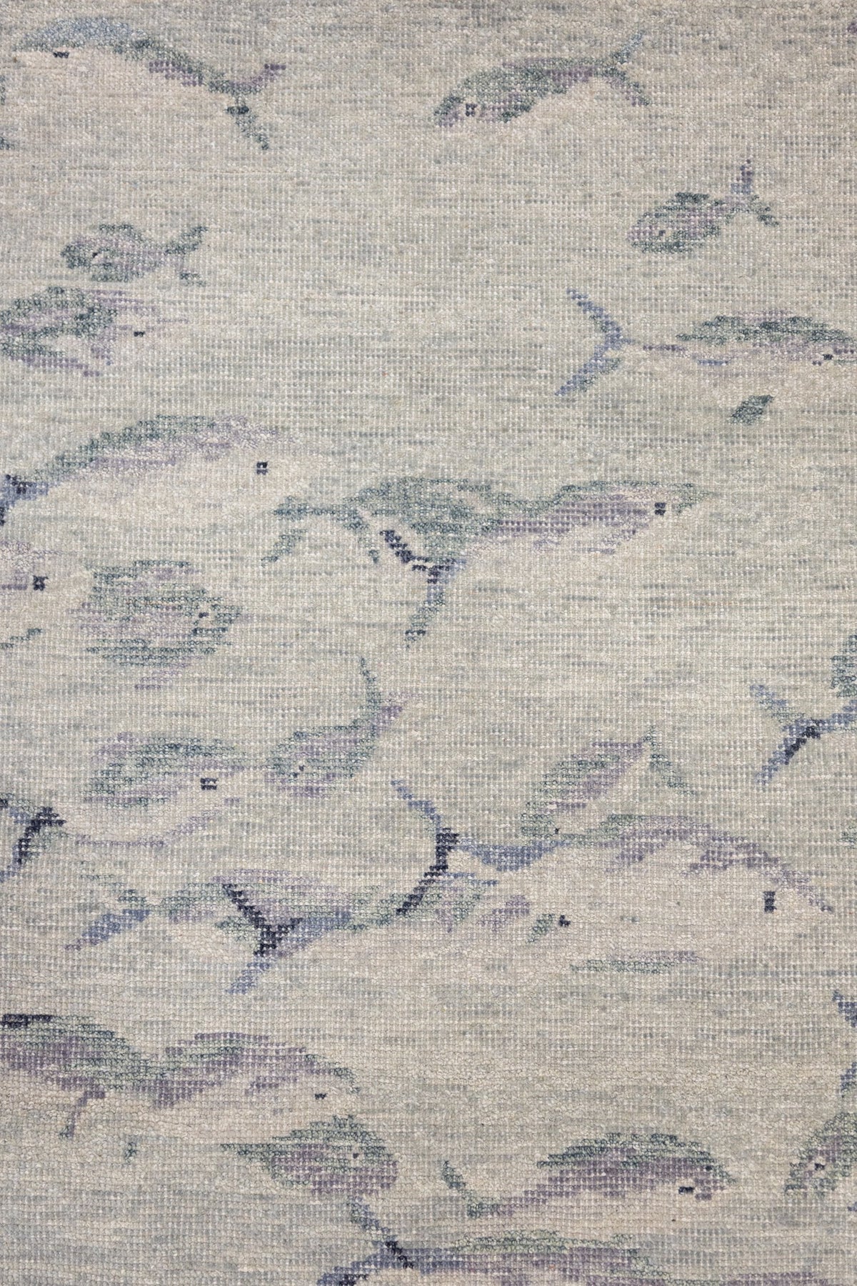 Fish School Handwoven Transitional Rug, J87612