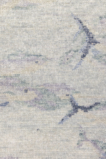 Fish School Handwoven Transitional Rug, J87621