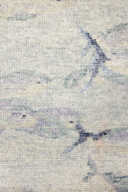 Fish School Handwoven Transitional Rug, J87622