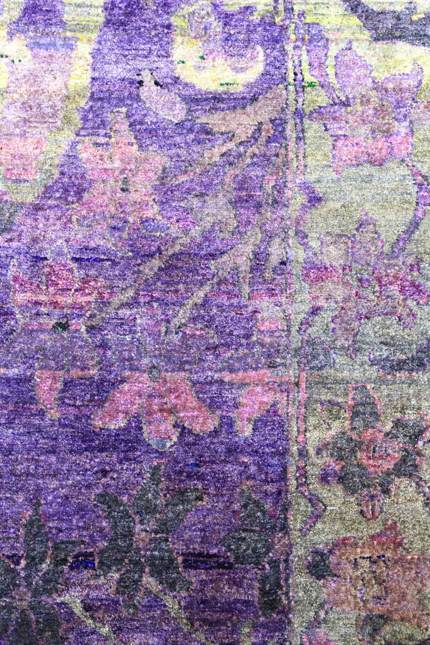 Garous Bijar Handwoven Transitional Rug, J70150