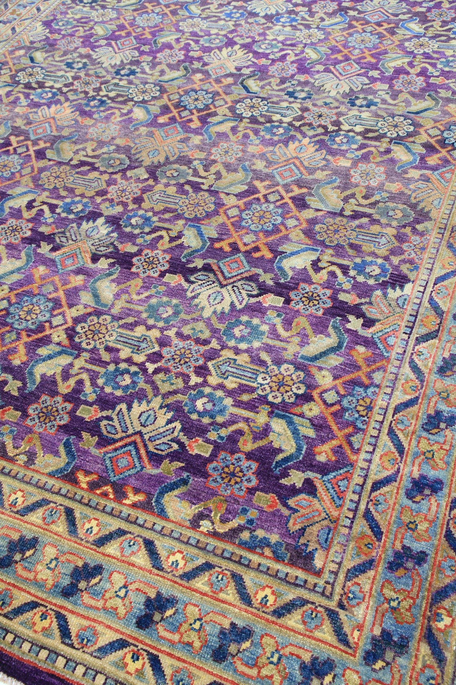 Herati Handwoven Transitional Rug, J70157