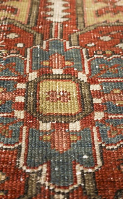 Vintage Heriz Handwoven Transitional Rug, J70624