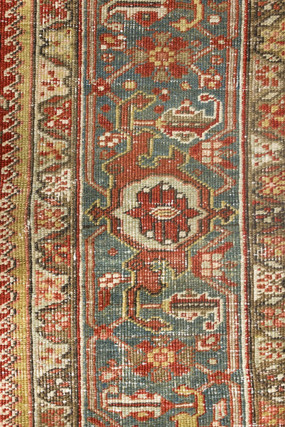 Vintage Heriz Handwoven Transitional Rug, J70624