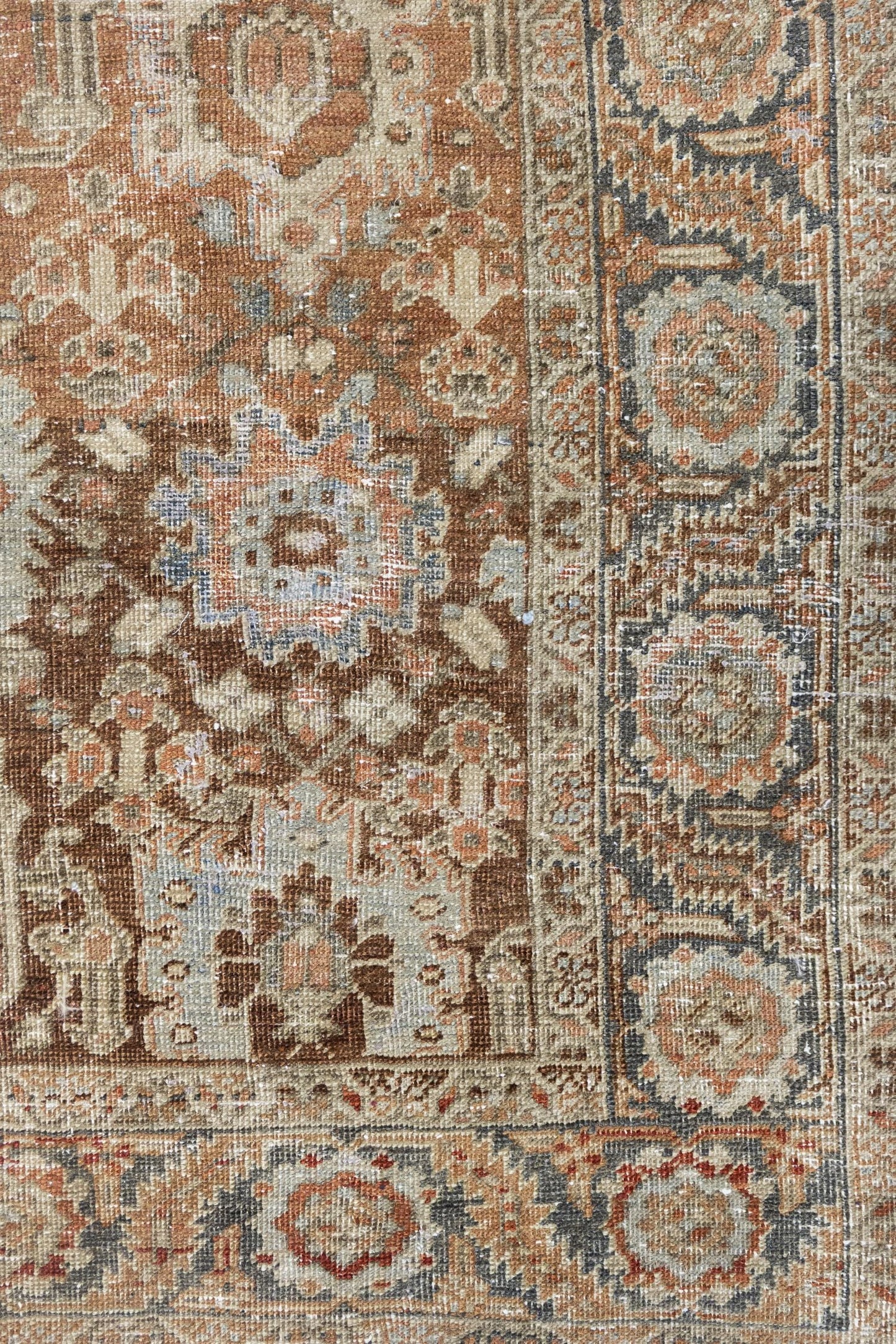 Vintage Heriz Handwoven Transitional Rug, J75794