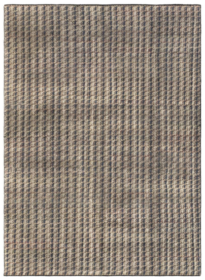 Houndstooth Handwoven Transitional Rug