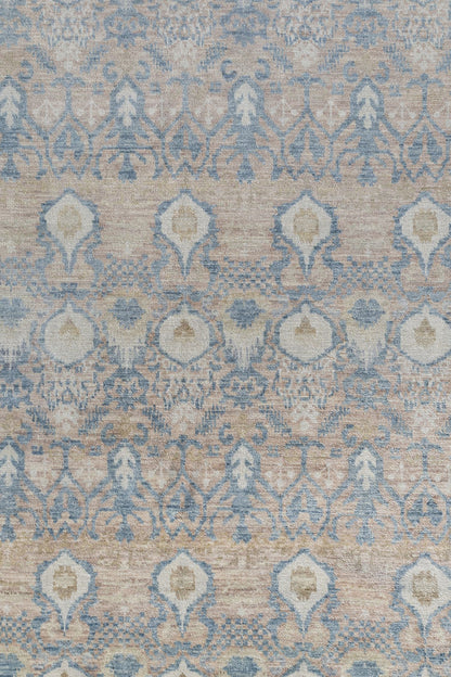 Ikat Handwoven Transitional Rug, J88114