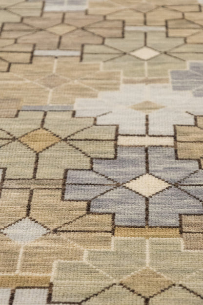 Jaf Kurd Handwoven Transitional Rug, J89833