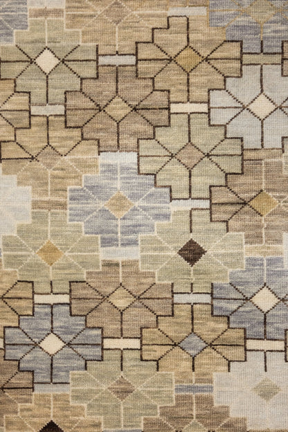 Jaf Kurd Handwoven Transitional Rug, J89833