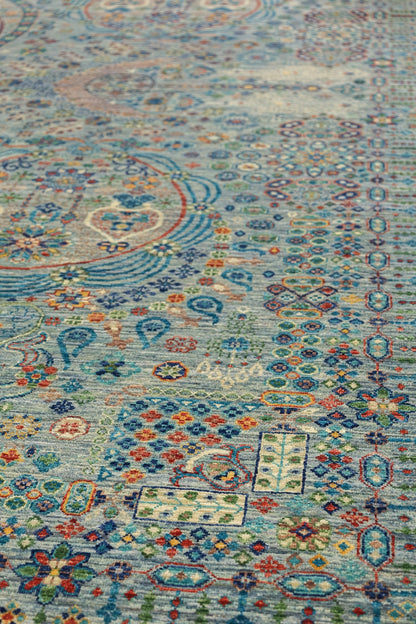 Jewelry Handwoven Transitional Rug, J81315