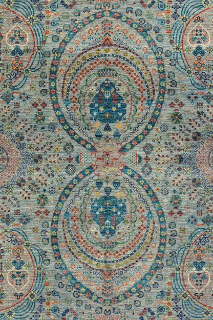Jewelry Handwoven Transitional Rug, J81315