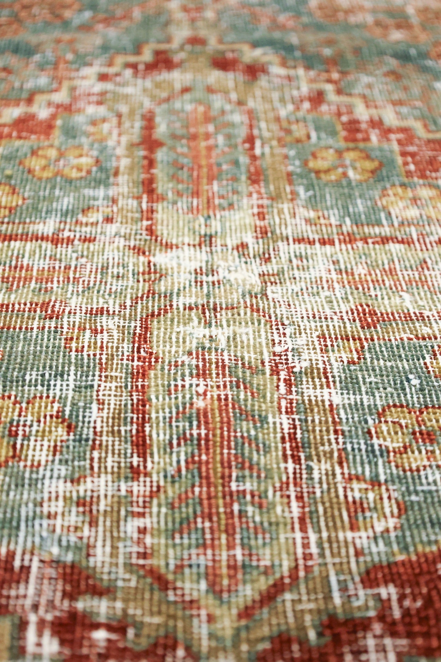 Vintage Joshaqan Handwoven Transitional Rug, J69246