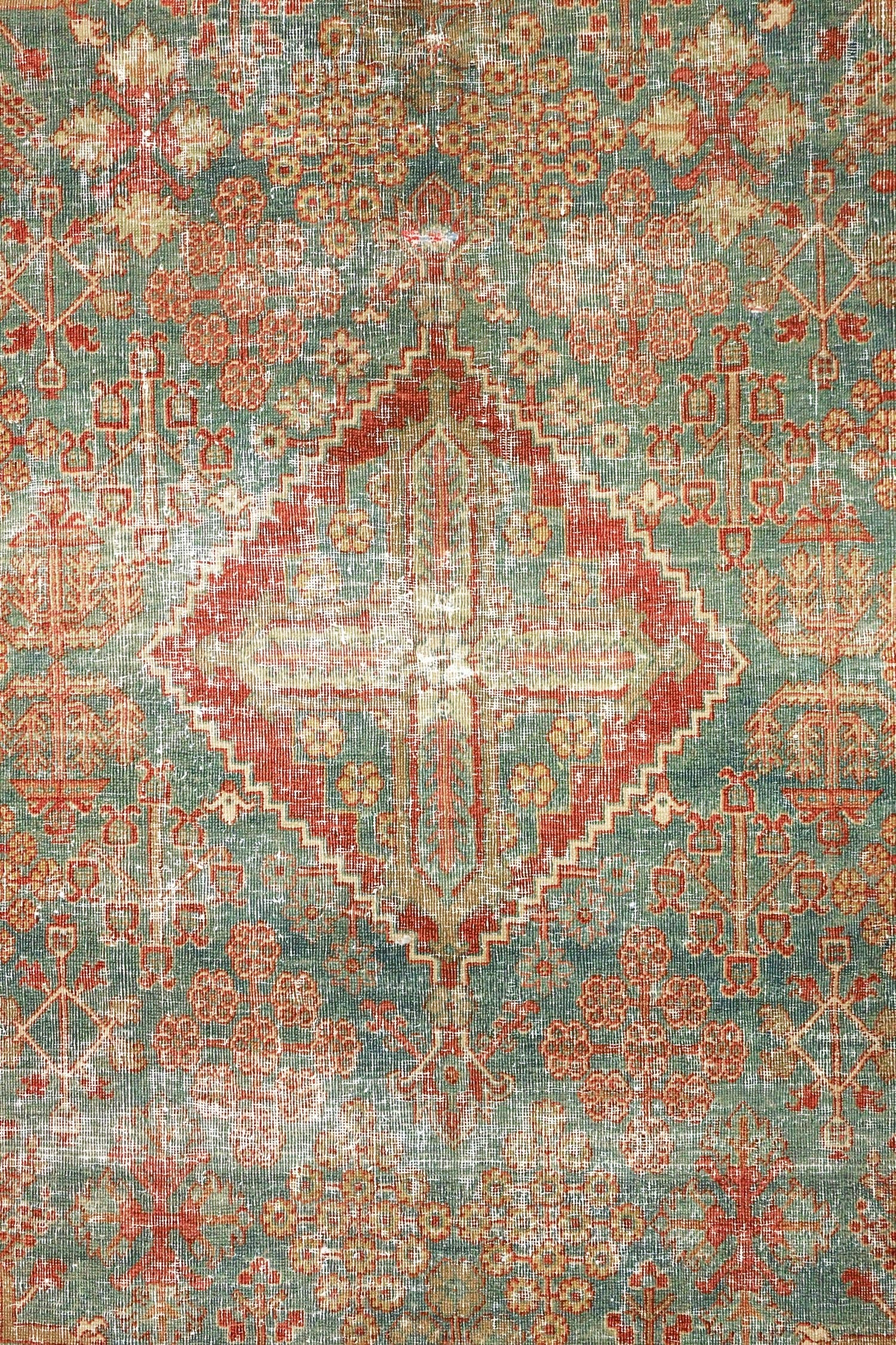 Vintage Joshaqan Handwoven Transitional Rug, J69246