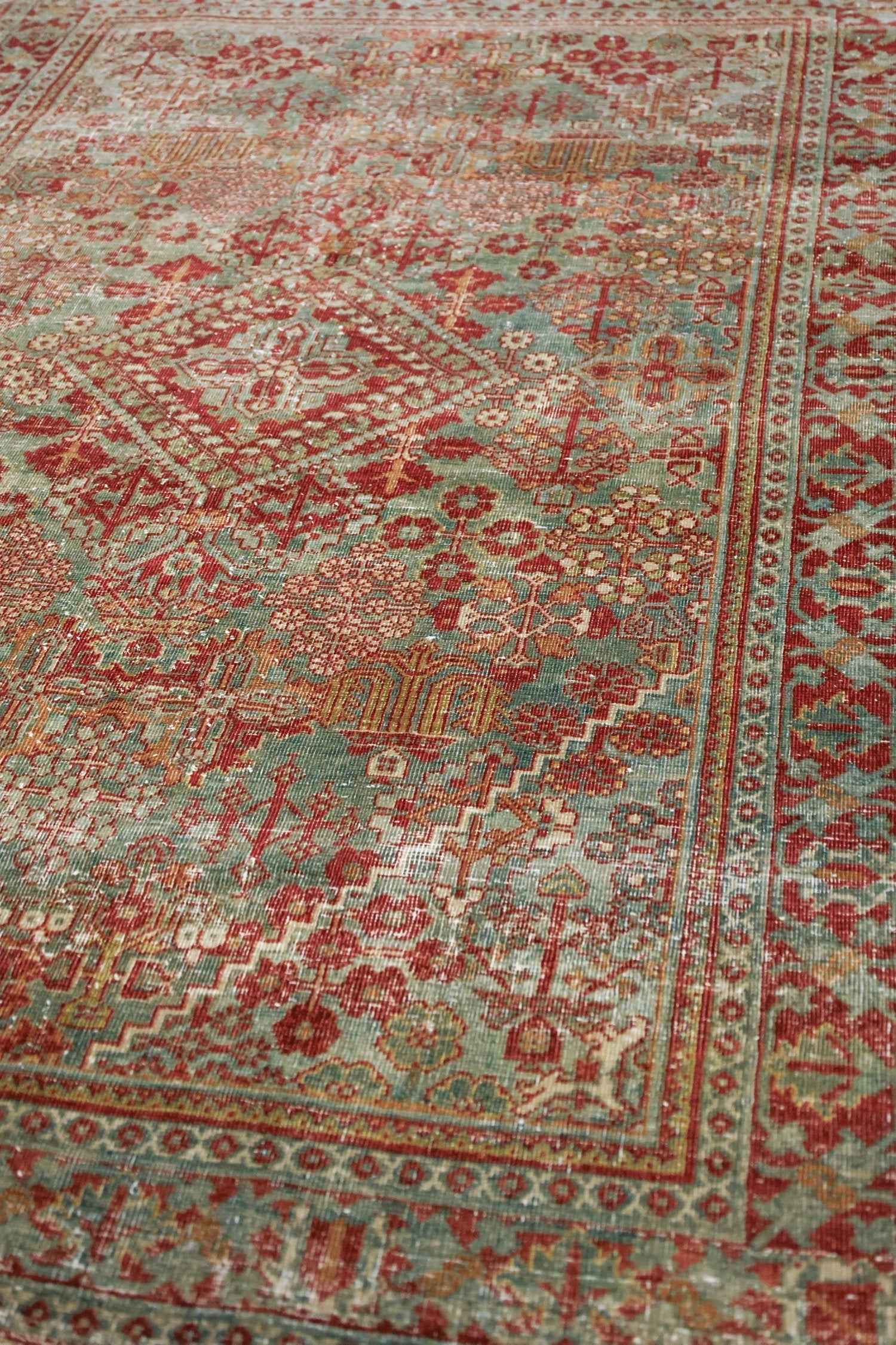 Vintage Joshaqan Handwoven Transitional Rug, J69248