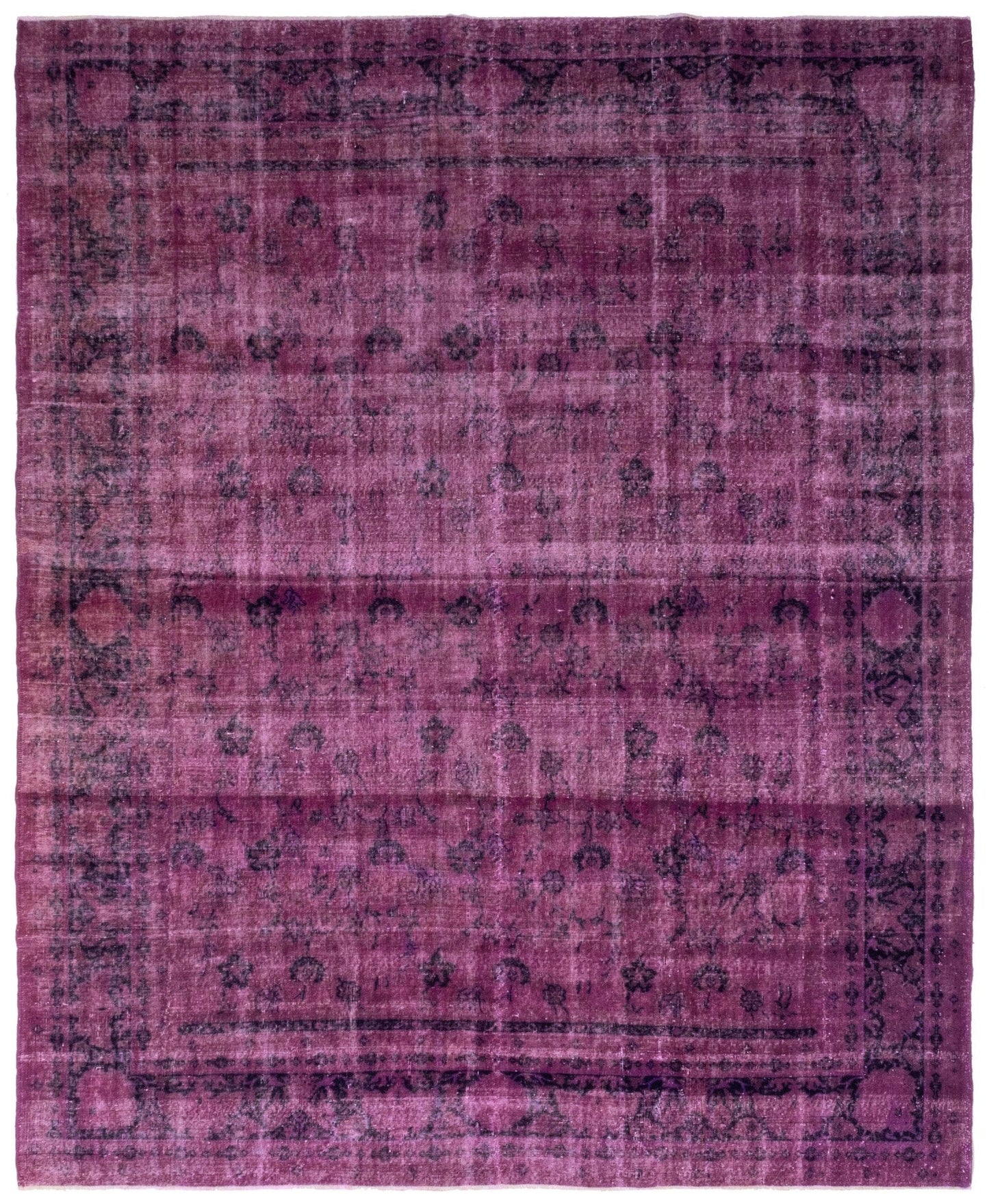 Vintage Kandahar Handwoven Transitional Rug